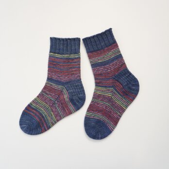 手編みの靴下　No.476