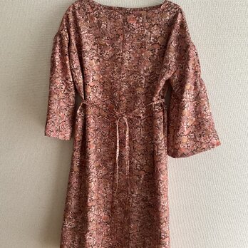 小紋のワンピース