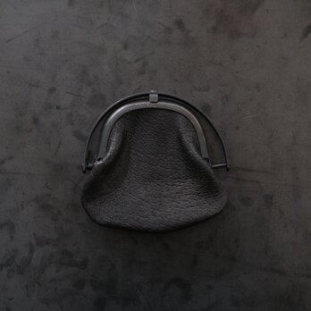 コインケース ＜猪革 black パッチワーク＞ 小銭入れ