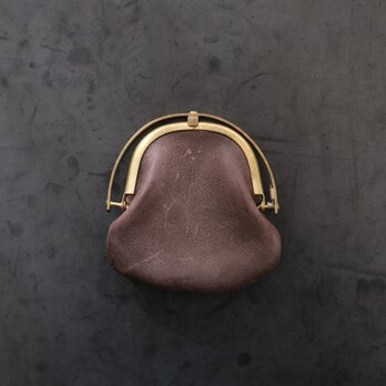 コインケース ＜牛革 mocha＞ 小銭入れ