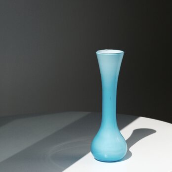 フランス製 / ヴィンテージ花瓶 / オパリンガラス / 一輪挿し