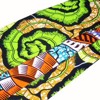 リバーシブル半幅帯｜「アフリカンバティック」