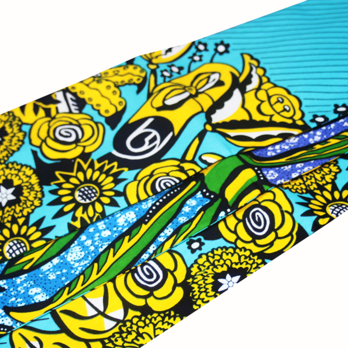 リバーシブル半幅帯｜「アフリカンバティック」