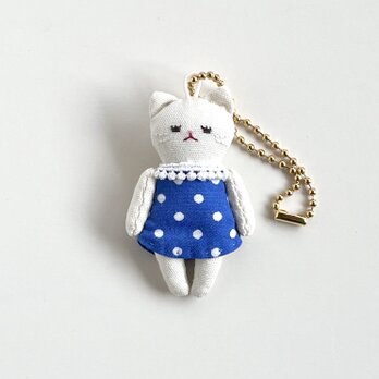 猫　バッグチャーム