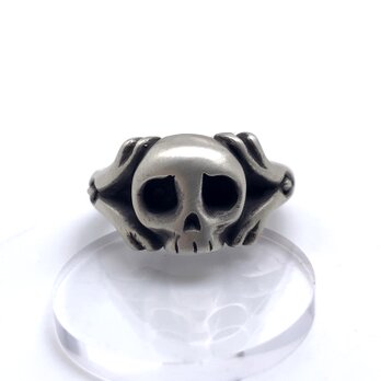 どくろのシルバー925リング