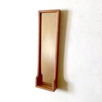 小さな掛け鏡　（アメリカンチェリー）