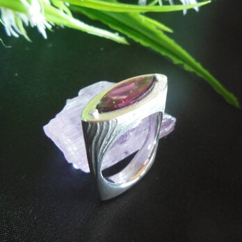 ルベライトトルマリン　リング