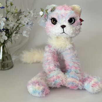 癒されネコのあみぐるみ<middleサイズ>