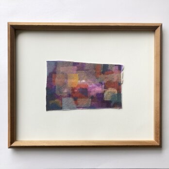 和紙コラージュ/ 原画[天の岩戸] /Yuss art 抽象画 インテリア