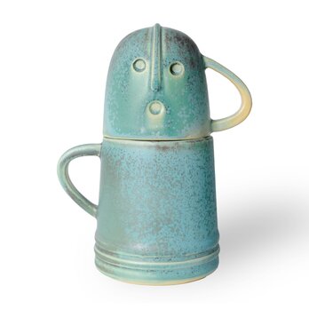 ハニワのマグカップ / 青銅色（マグカップ・コップ）のコピー