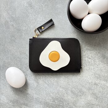 ◆ワクワクする可愛さ♫リアルすぎる目玉焼き薄型財布◆ プレゼント　ギフト　メンズ　レディース　スリム　コンパクト　卵　春財布