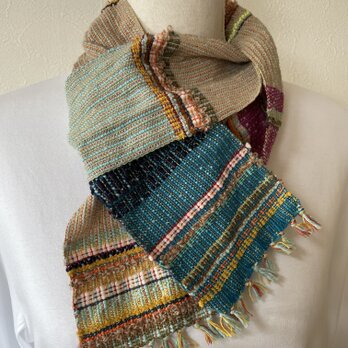 もうすぐ春のミニマフラー