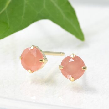 K18 ロードクロサイト ピアス CK055CIBSN