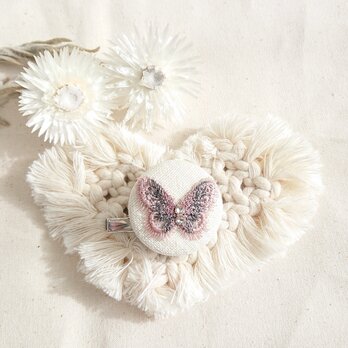 ★2wayくるみボタンブローチクリップ★