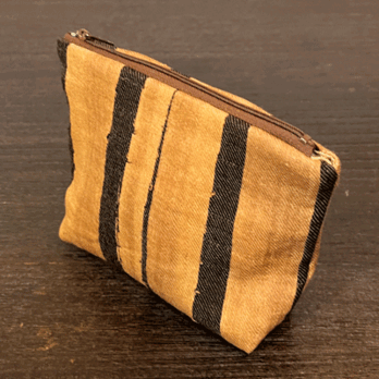 柿渋染めソフトポーチ中 K26006