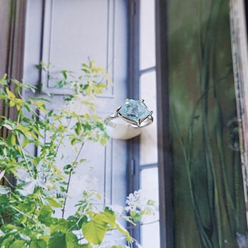 アクアマリンリング