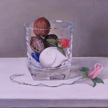 グラスの中の静物