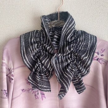 小紋のストール(短め)