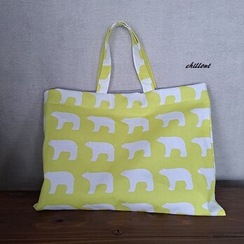 【入園・入学】レッスンバッグ：イエローベア【0782】