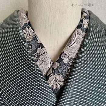 2ウェイの刺繍半衿 絢爛