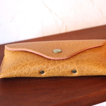 レザーメガネケース 貼り合わせ 革 眼鏡ケース ハンドメイド 2209