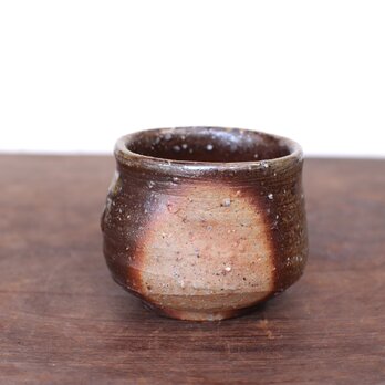 備前焼 ぐい呑み(木箱付き)　gi-068