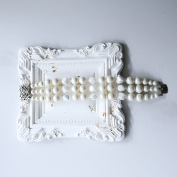 【アメリカ買付】マルチストランド パールブレスレット ＊Vintage Crafted Elegance1960s-1970s