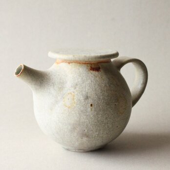 竹炭貫入　ティーポット　S