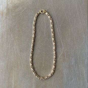 Vintage USA retro design chain short necklace