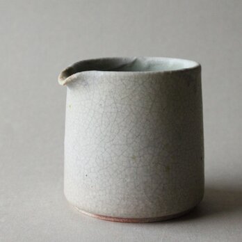 竹炭貫入　クリーマー／片口