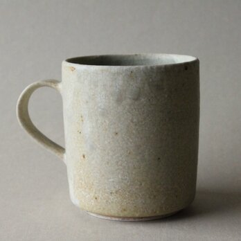 竹炭貫入　マグカップ　縦長