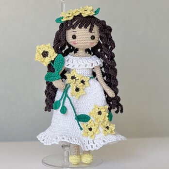 あみぐるみ・女の子♡ひまわりちゃん