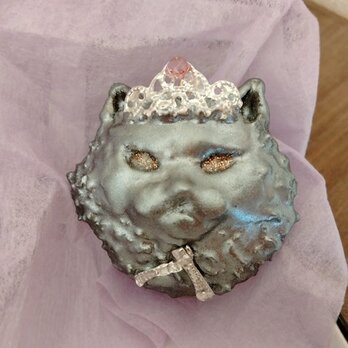 ブリティッシュブルーの王女の肖像