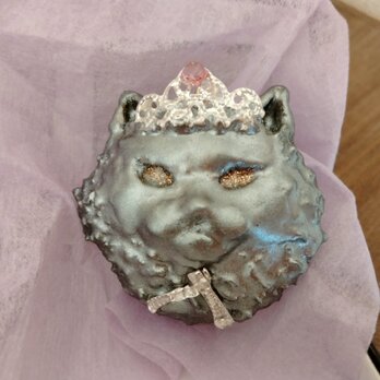 ブリティッシュブルーの王女の肖像