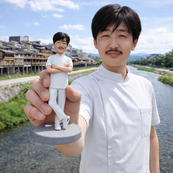写真から作るオーダーメイドフィギュア｜そっくり似顔人形｜彼氏・夫への世界に一つのギフト｜男性向け誕生日・記念日プレゼントのコピー