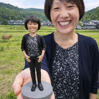 写真から作るオーダーメイドフィギュア｜そっくり似顔人形｜世界に一つのギフト｜母、祖母、母の日、誕生日、還暦祝いプレゼント