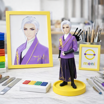 写真から作るアニメ風オーダーメイドフィギュア｜子供の絵を人形にする｜アニメ・漫画 推しギフトアニメ好き プレゼント 可愛い