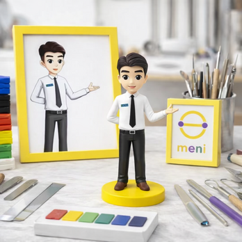 写真から作るアニメ風オーダーメイドフィギュア｜子供の絵を人形にする｜アニメ・漫画 推しギフトアニメ好き プレゼント 可愛い