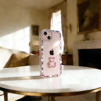 キラキラ iPhone 17 16 ケース  デコ電 ラインストーン 韓国風 Galaxy Pixelスマホケース 贅沢