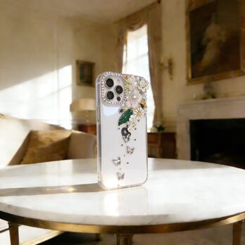 キラキラ iPhone 17 16 ケース  デコ電 ラインストーン 韓国風 Galaxy Pixelスマホケース 贅沢