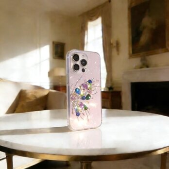 キラキラ iPhone 17 16 ケース  デコ電 ラインストーン 韓国風 Galaxy Pixelスマホケース 贅沢