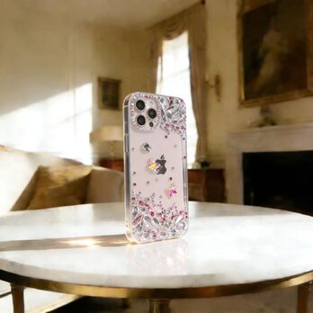 キラキラ iPhone 17 16 ケース  デコ電 ラインストーン 韓国風 Galaxy Pixelスマホケース 贅沢