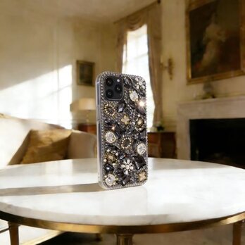 キラキラ iPhone 17 16 ケース  デコ電 ラインストーン 韓国風 Galaxy Pixelスマホケース 贅沢