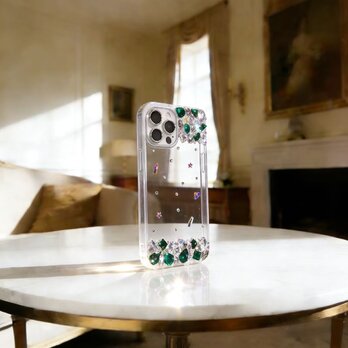 キラキラ iPhone 17 16 ケース  デコ電 ラインストーン 韓国風 Galaxy Pixelスマホケース 贅沢