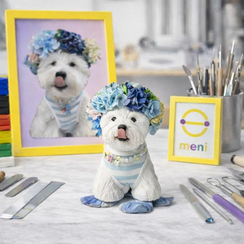 写真から作るオーダーメイドペットフィギュア｜愛犬・愛猫そっくり似顔人形｜うちの子 肖像画 置物｜世界に一つ メモリアルギフト