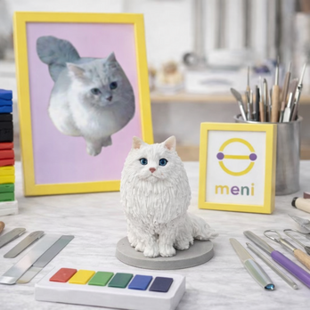 写真から作るオーダーメイドペットフィギュア｜愛犬・愛猫そっくり似顔人形｜うちの子 肖像画 置物｜世界に一つ メモリアルギフト