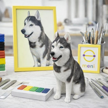 写真から作るオーダーメイドペットフィギュア｜愛犬・愛猫そっくり似顔人形｜うちの子 肖像画 置物｜世界に一つ メモリアルギフト