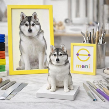 写真から作るオーダーメイドペットフィギュア｜愛犬・愛猫そっくり似顔人形｜うちの子 肖像画 置物｜世界に一つ メモリアルギフト