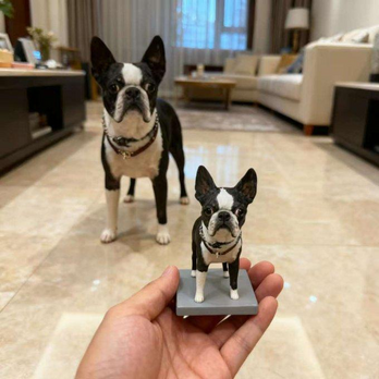 写真から作るオーダーメイドペットフィギュア｜愛犬・愛猫そっくり似顔人形｜うちの子 肖像画 置物｜世界に一つ メモリアルギフト