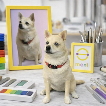 写真から作るオーダーメイドペットフィギュア｜愛犬・愛猫そっくり似顔人形｜うちの子 肖像画 置物｜世界に一つ メモリアルギフト